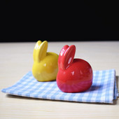 nyúl alakú sós-borsos fűszeres üvegek fűszeres flakon fűszertartó fűszeres edényszervező sóborsszóró készlet konyha