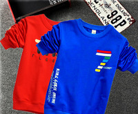 Fiú alkalmi sport pulóver hosszú ujjal