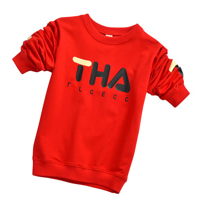 Fiú alkalmi sport pulóver hosszú ujjal