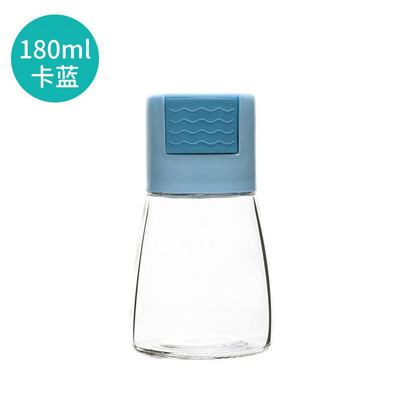 Rezervor de condimente cantitativ Organizator de bucătărie Sticlă de control al sării Recipient de depozitare din plastic Borcane pentru condimente Borcan de sticlă acasă