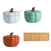 Keramika od bundeve Staklenka za začine Posuda za pohranu soli i šećera sa žlicom Kuhinjske boce za začine Organizator Kuhinjski alati