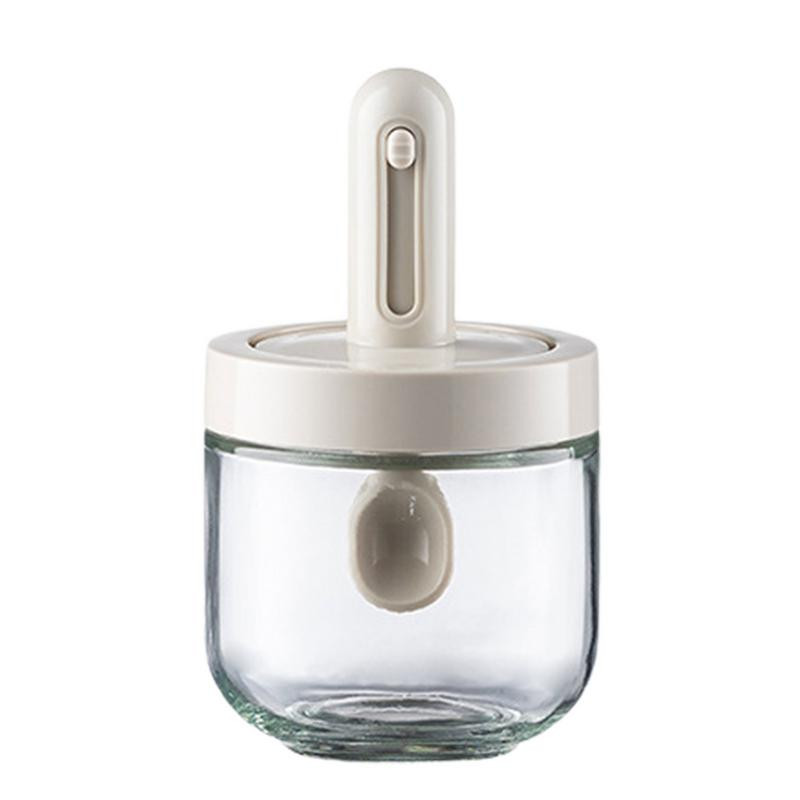 Staklenka za začine s poklopcem Žlica Lonac za začine Solanac Organizator boca šećera Kutija Kutija za pohranu Set staklenki začina za kuhanje