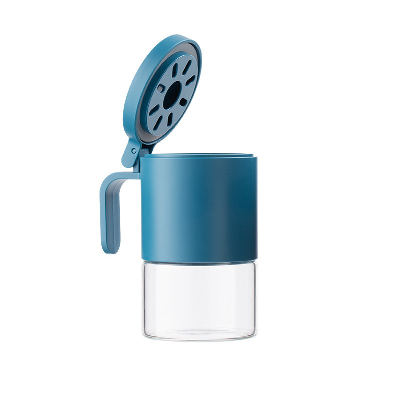 Staklenke za začine Kuhinjska kutija za začine Plastični spremnik za kućanstvo za začine Roštilj Boca za začine Ulje Sol Šećer Boca sa žlicom