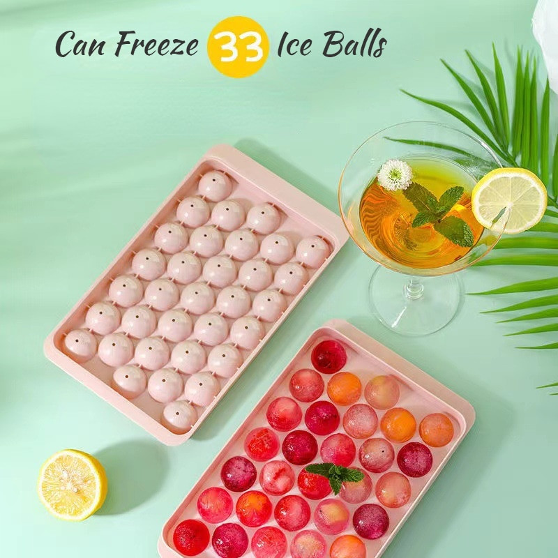 33 Ice Boll Hockey Pp Mold Frozen Whiskey