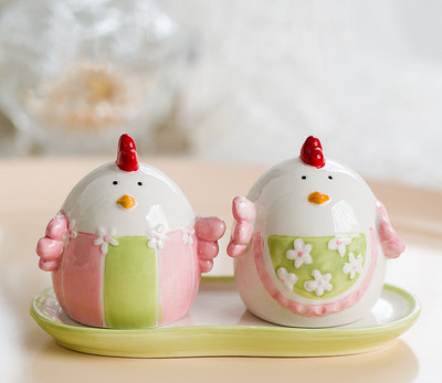 Kreativitás tojás só- és borsszóró csirkék fűszeres doboz fűszertároló konyhai eszközök nyúl fűszeres üvegek só és bors