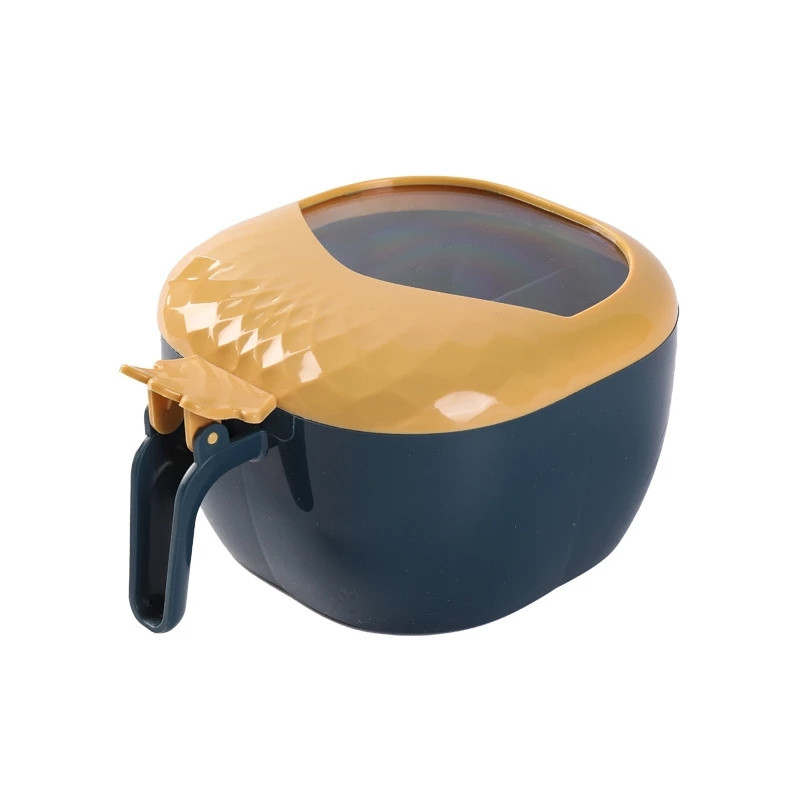 kawaii stílusú fűszeres tégely fűszeres doboz só és bors shakerek háztartási cukor gabona fűszernövény tartály konyhai rendszerező és tároló