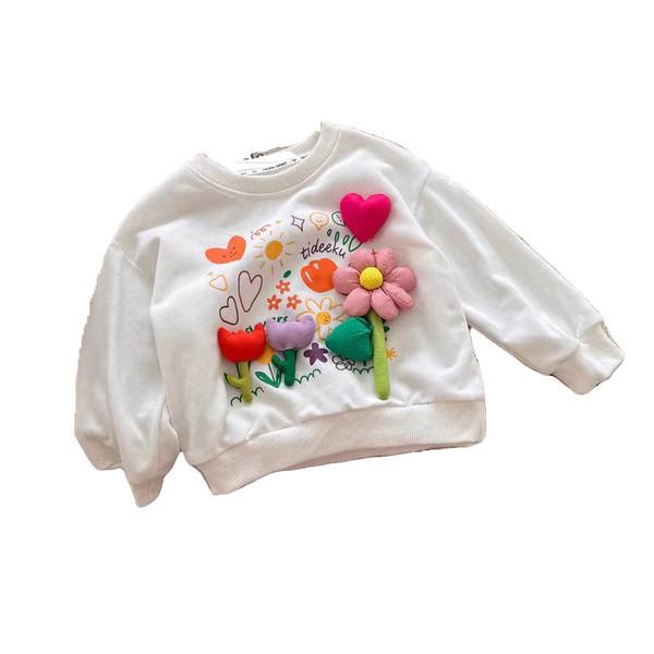 Vaikiška palaidinė mergaitėms su 3D efektu