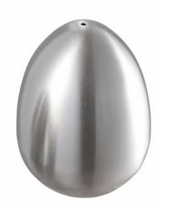 Új stílusú, tojás alakú, rozsdamentes acél fűszeres dobozok, egy- vagy háromlyukú borsos palack, sós vagy borsos edény