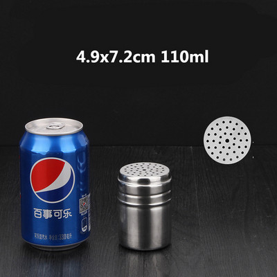 Barbecue fűszeres üveg sószóró rozsdamentes acél szezámbors fűszer forgó kenhető fűszeres üveg konyhai kütyük