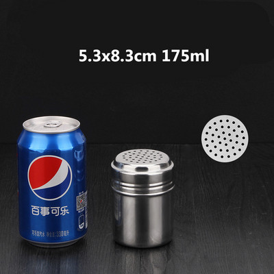 Barbecue fűszeres üveg sószóró rozsdamentes acél szezámbors fűszer forgó kenhető fűszeres üveg konyhai kütyük