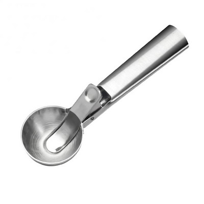 Ledų kaušeliai, nerūdijančio plieno kaušeliai, vaisiai, nepridegantys šaukštai virtuvės įrankiai, skirti naminiams pyragams, desertams