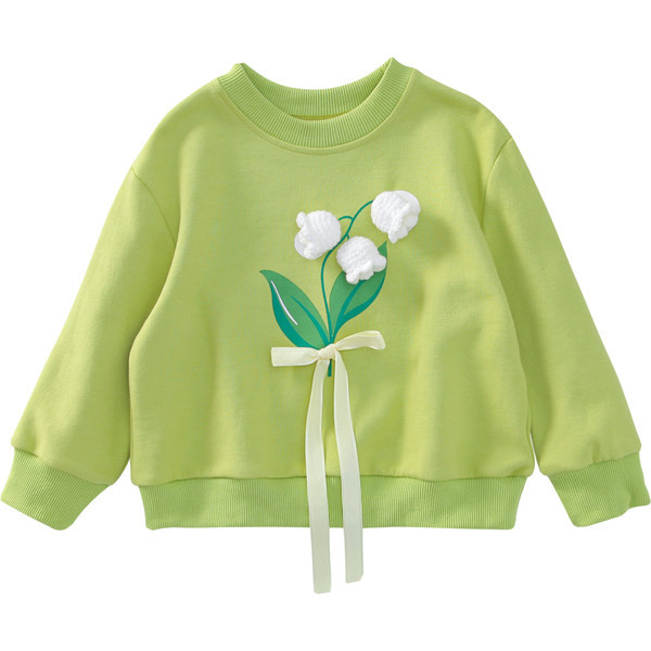 Bluză modernă pentru copii cu element 3D pentru fete