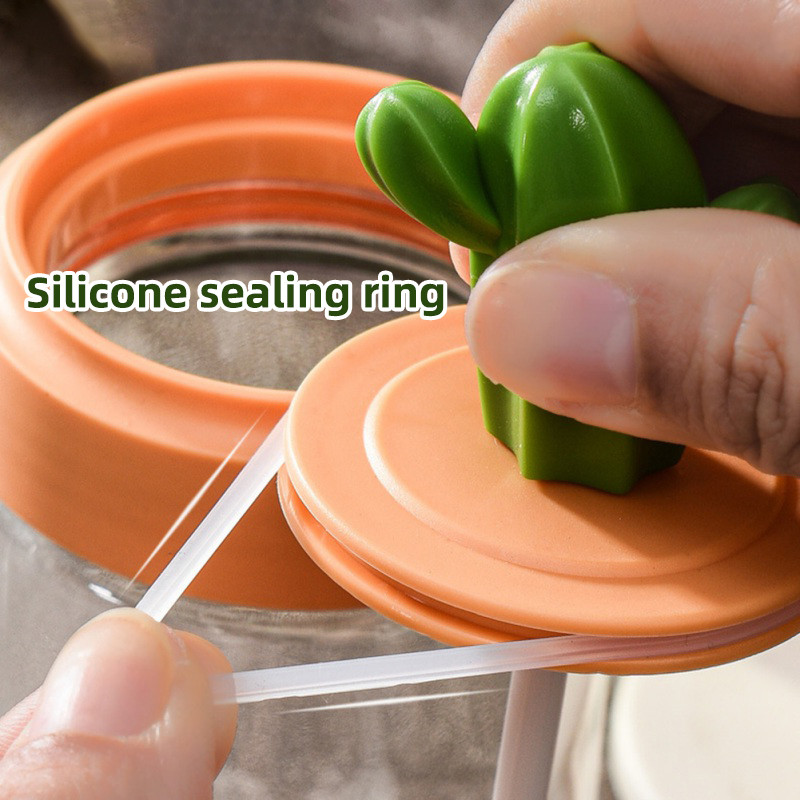 Obelix Borcan de condimente de bucătărie Cutie de condimente Cutie de condimente în formă de cactus Seturi de sticle de condimente Borcan de sticlă Borcan de condimente solide pentru bucătar