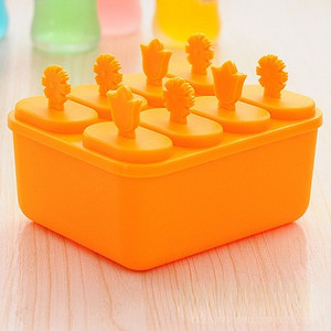 Házi készítésű popsikás fagylalt popsiklóforma Nem mérgező kreatív háztartási hideg ital jégkockadoboz jég