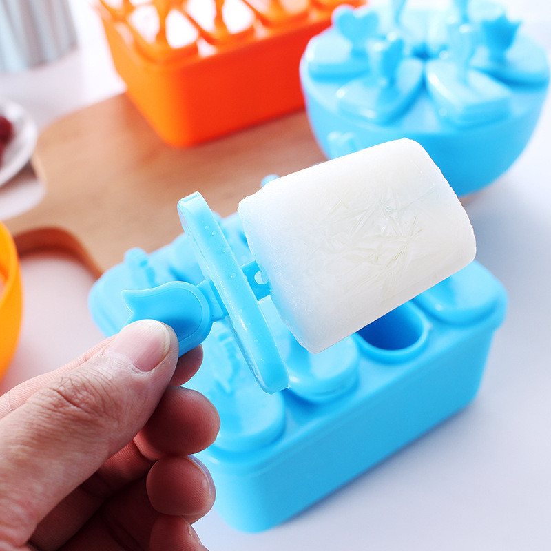 Házi készítésű popsikás fagylalt popsiklóforma Nem mérgező kreatív háztartási hideg ital jégkockadoboz jég