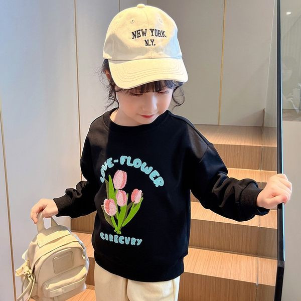 Bluza pentru copii model nou cu broderie pentru fete