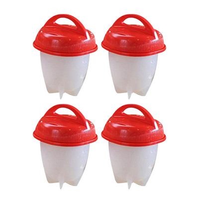 Cupă de ouă din silicon antiaderentă Mașină de gătit Gadget de copt Separator de tigaie Cupă de ouă aburită Braconiere de ouă Accesorii pentru gătit