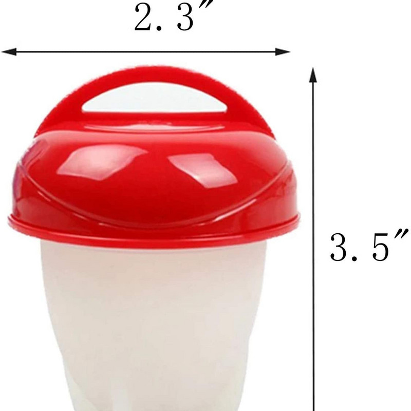 Set de 6 bucăți/3 bucăți de ouă, aragaz, din silicon, antiaderente, cu boiler, pachete de gătit, ouă fierte, cupe, cupe, abur, gadgeturi de bucătărie, unelte