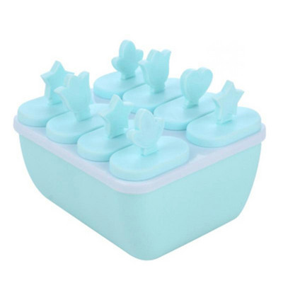 Virtuvės ledo kubelių formelės Daugkartinio naudojimo popsicle aparatas „pasidaryk pats“ ledų įrankiai Virtuvės 6/8 ląstelių saldainių formelių padėklo juostos įrankiai