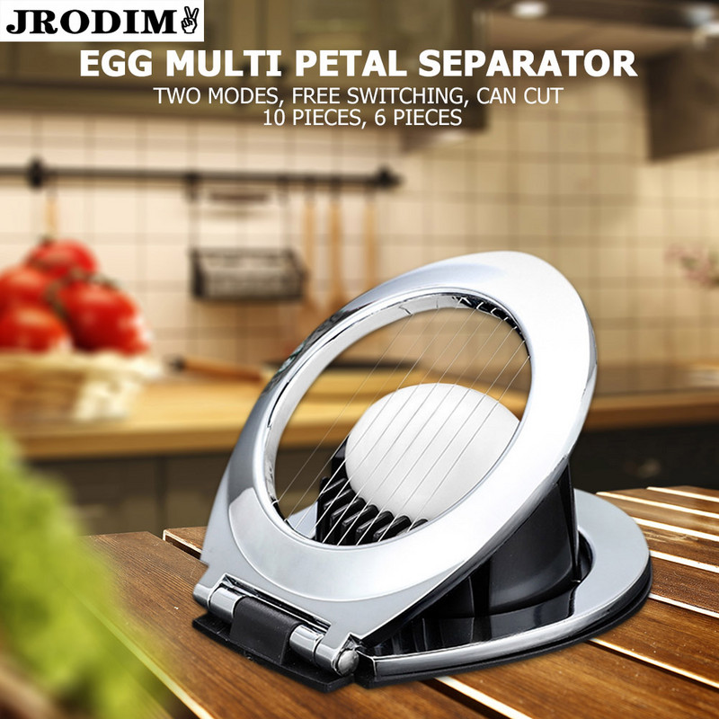 Unelte de bucătărie Tăiătoare de ouă din oțel inoxidabil Tăietoare de ouă Separator de ouă Tăiere de ouă Instrumente de tăiat căpșuni Accesorii de bucătărie