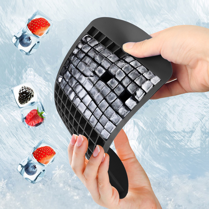 Cutie de gheata creativa Mucegai pentru inghetata din silicon Mold reutilizabila DIY pentru Popsicle 4 Grile 6 Grile Cutie pentru Inghetata Popsicle Accesorii de bucatarie