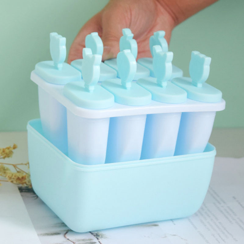 8 sejtes fagylaltforma fagylaltforma desszert gyümölcs jégkocka készítő barkácsolás házilag fagylaltos konyhai kiegészítőkhöz