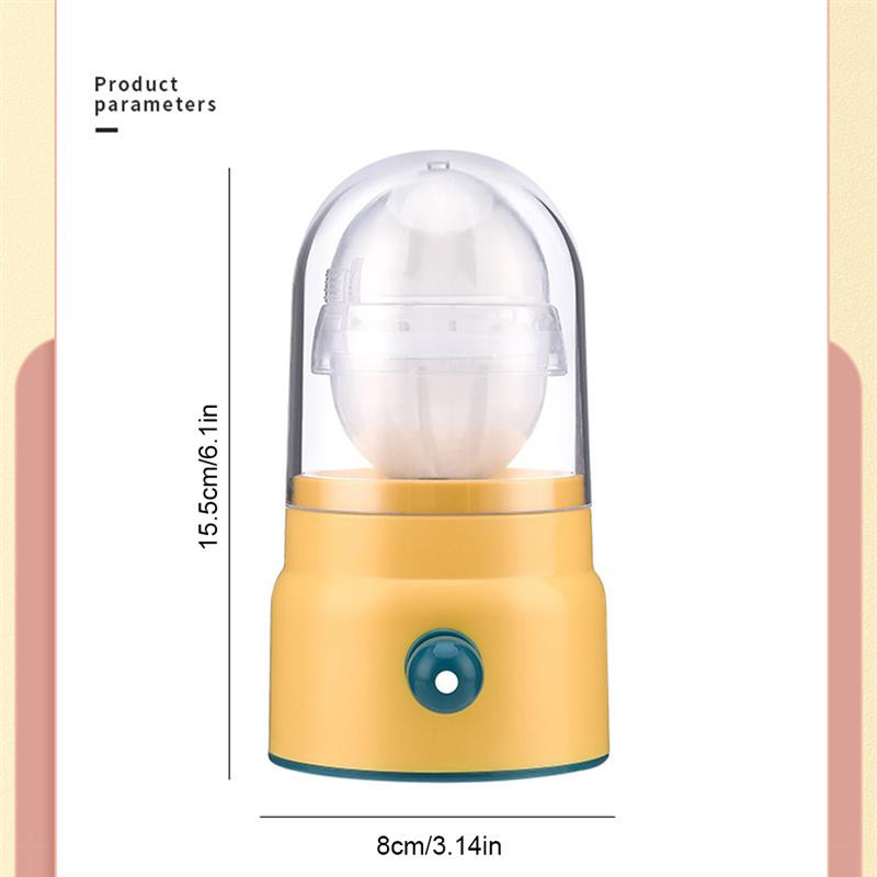 Scrambler creativ de ouă manual de tragere a ouălor de gălbenuș de ou de proteine amestecat agitator portabil mic dejun ou de aur lavabil mixer instrument de agitare