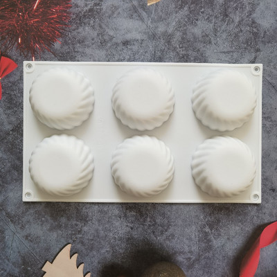 Formă rotundă pentru prăjituri din silicon ipotenuză pentru bricolaj, mousse de ciocolată, budincă de jeleu, patiserie, înghețată, desert, pâine, instrument de copt