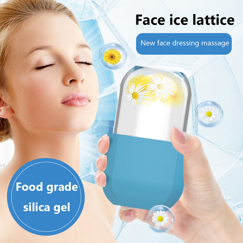 Ledo masažo puodeliai Šaltojo masažo ritininis įrankis Šaldomas veido masažuoklis, skirtas raumenų fitneso kriosferos masažuoklio laikikliui