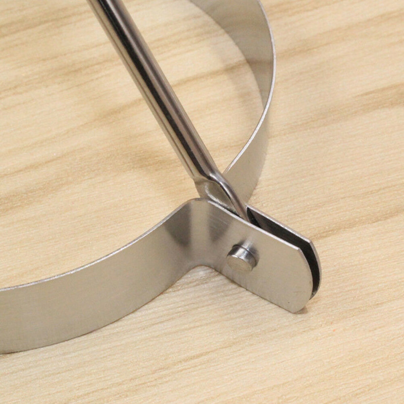 Mold din oțel inoxidabil în 5 stiluri pentru ouă prăjite.