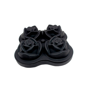 Konyhai rózsa jégkocka forma szilikon koktél rózsa jégkocka forma whisky jéggolyó készítő 6 rácsos szilikon forma készítő B partyhoz