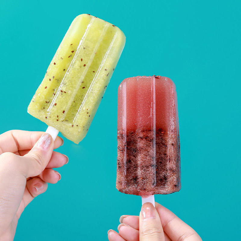 4 6 7 Cells jégkocka formák Konyhai eszközök Barkácsolás fagylaltforma Nyalókaforma Popsokészítő Platsic Randomly Color Nyári kiegészítők