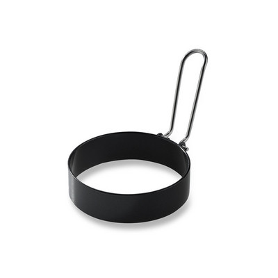 Inele pentru prăjirea ouălor din oțel inoxidabil Formă rotundă pentru braconaj prăjită Mașină de făcut omlete Instrumente de gătit Mâner accesorii antiaderente pentru bucătărie