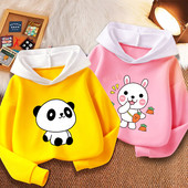 Hanorac pentru copii pentru fete cu glugă