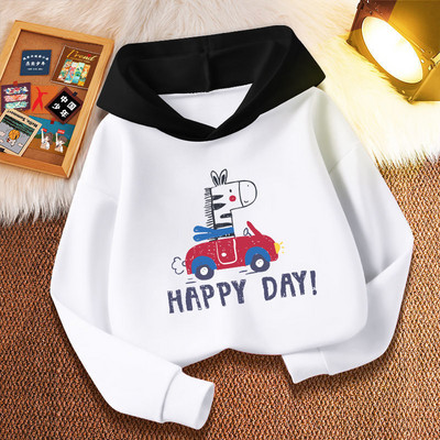 Hanorac pentru copii pentru fete cu glugă