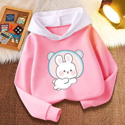 Hanorac pentru copii pentru fete cu glugă