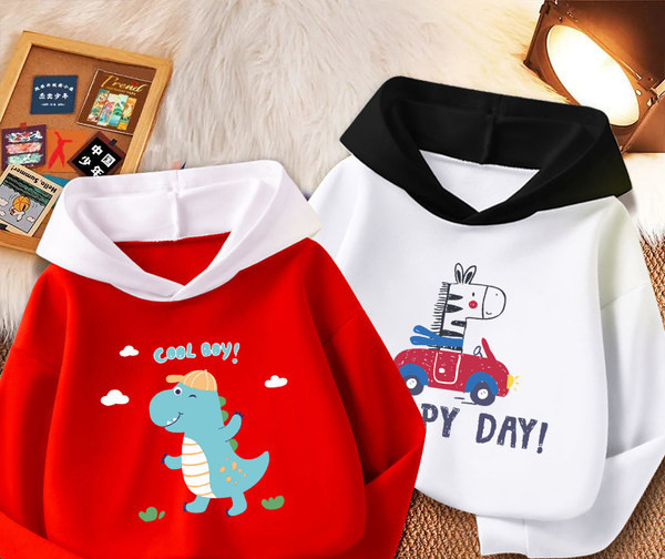 Hanorac pentru copii pentru fete cu glugă