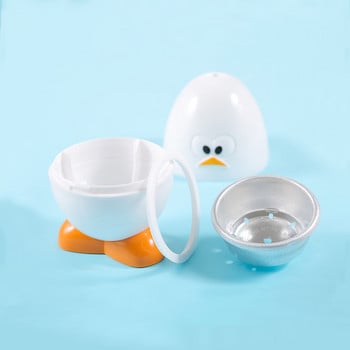 Joie Микровълнова фурна Egg Steamer Boiler Cooker Safe Plastic BPA Free Easy Quick 5 Minutes Egg Tool Poacher Кухненски джаджи Аксесоари