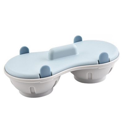 Creativ pentru braconaj de ouă pentru cuptor cu microunde, vase de gătit de calitate alimentară, boiler de ouă cu două paturi, set de ouă la abur, cuptoare cu microunde, accesorii de bucătărie
