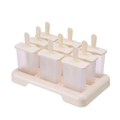 Formă pentru înghețată Tavă pentru cuburi de gheață DIY Desert de casă Forme pentru popsicle cu stick congelator Suc Popsicle Butoi Maker Instrument