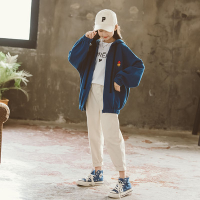 Hanorac casual pentru copii cu gluga - trei culori