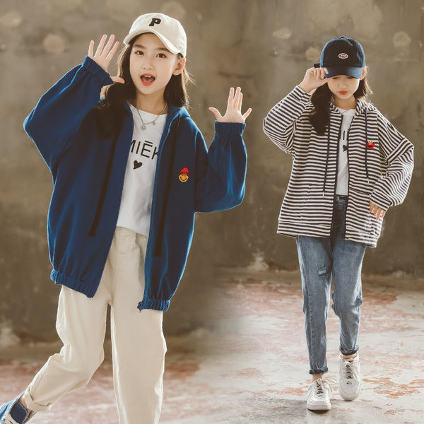 Hanorac casual pentru copii cu gluga - trei culori