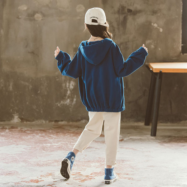 Hanorac casual pentru copii cu gluga - trei culori