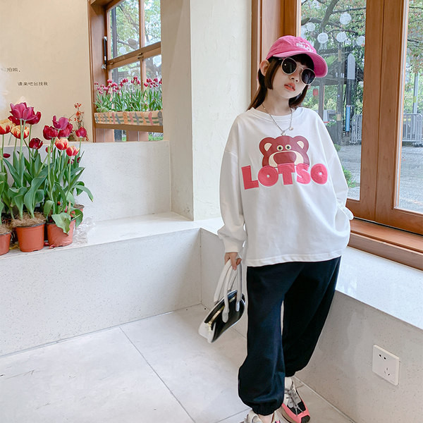 Alkalmi gyerekblúz rajzfilm hímzéssel