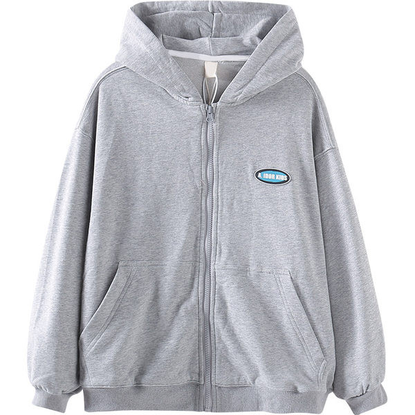 Trenirka s logotipom i patentnim zatvaračem za djevojčice