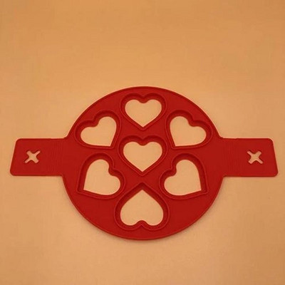 Mașină de gătit pentru ouă, forma pentru clătite, forma reutilizabilă, din silicon, pentru omleta