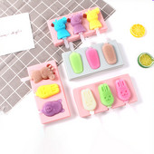 Formă din silicon pentru înghețată Forma animalelor Jeleu Form Maker Forme pentru acadele Cub Tavă Popsicle Pentru Decorare Candy Bar Gadgets de bucătărie