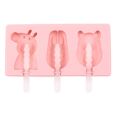 Formă din silicon pentru înghețată Forma animalelor Jeleu Form Maker Forme pentru acadele Cub Tavă Popsicle Pentru Decorare Candy Bar Gadgets de bucătărie