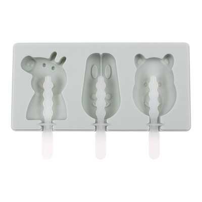 Formă din silicon pentru înghețată Forma animalelor Jeleu Form Maker Forme pentru acadele Cub Tavă Popsicle Pentru Decorare Candy Bar Gadgets de bucătărie