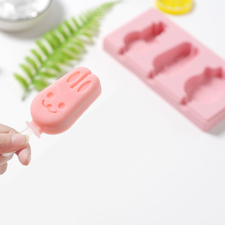 Formă din silicon pentru înghețată Forma animalelor Jeleu Form Maker Forme pentru acadele Cub Tavă Popsicle Pentru Decorare Candy Bar Gadgets de bucătărie